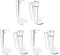 6 ensembles de brochettes de barbecue végétariennes, brochettes de barbecue, support suspendu, brochettes de gril for barbecue en plein air, support suspendu, brochettes de Kabob, apéritif, brochettes