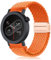 PaceBid 22mm Nylon Bracelet pour CMF by Nothing Watch 3 Pro, Hommes Femmes Nylon Tressé Magnétique Sport Bracelets de Remplacement pour CMF by Nothing Watch Pro 2/3 Smartwatch - Orange