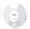 Good Homie Portable CD Player, Rechargeable Walkman with Bluetooth, Support Up To 5 CD Formats,5 Playback Modes,Built-in Dual Stereo Speakers,for Car and Personal Use(White)