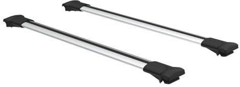 TURTLE kompatibel mit Opel Vivaro (X83) 2001-2014 Diamond Dachträger | GRAU