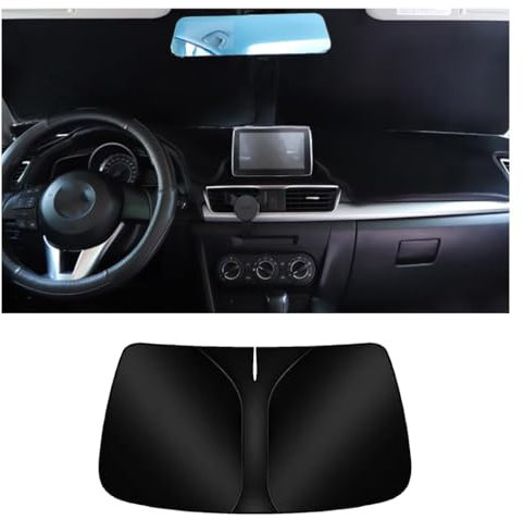 KOIYWQA Faltbares Auto Windschutzscheibenvisier Für Opel Astra K Kombi (Sports Tourer) 2015-2022, Auto Sonnenblende Sonnenschutz UV-Schutz Faltbar Sonnenschirm Auto,A 140 * 70cm