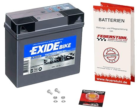 Batterie für BMW R 1200 RT, 2005-2014 (K26) wartungsfrei, einbaufertig (inkl. 7,50€ Pfand) EXIDE Gel