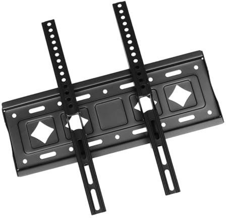 Vaguelly Fernsehtisch fernseh-wandhalterung tv+wandhalterung TV-Wandhalterungseinstellung tv Rack Stand Vertikale Fernseher TV-Halterungen Universelle TV-Halterung kaltgewalzter Stahl Black