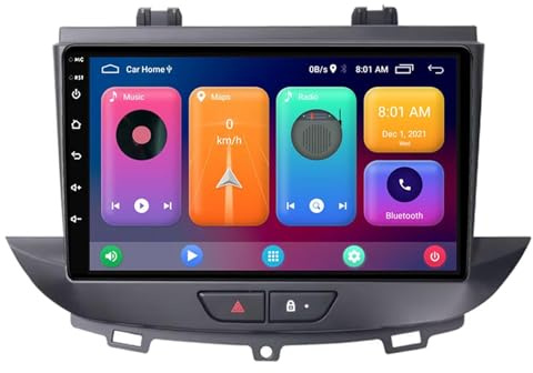 BCBSYCJP Autoradios Auf EIN Android 14-Navi-Display für Opel GrandLand Astra K 2015-2023 Navi Carplay Auto 9 Zoll 2 Din Doppel Din Auto Radio Touch Display mit DSP FM RDS DAB Bluetooth