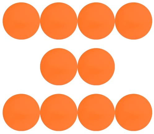 ARTIBETTER 30 Selbstklebende Farbkorrekturfolien 66mm Orange Lichtfilterfolie aus Kunststoff für LED und Leuchtstoffröhren Lichtdiffusor für Wohn und Fotostudiobeleuchtung