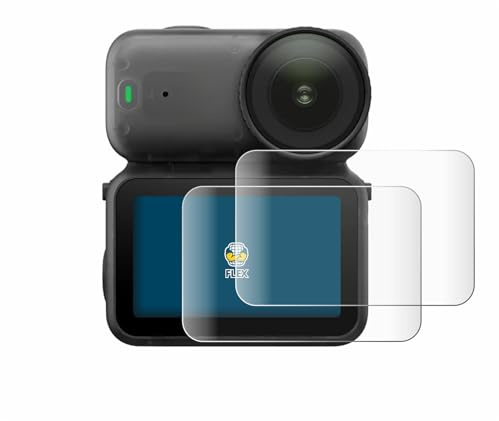 BROTECT Schutzfolie für DJI Osmo Nano | 2 Stück Transparenter Displayschutz Made in Germany Klare Full-Screen Folie Full-Cover 3D Curved Montage Kit
