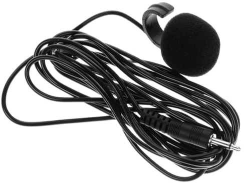 VICASKY Microfono Pickup per Flauto e Armonica Cavo Nero 5 M