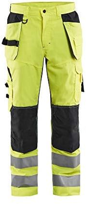 Blaklader 15651811 Belüftete Hochsichthose, gelb/ schwarz, grootte C58