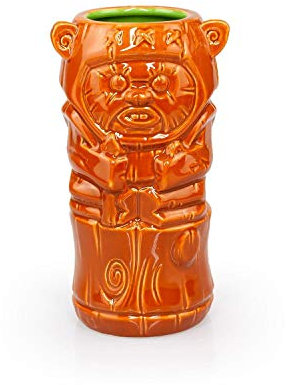 STAR WARS Geeki Tikis Wicket Ewok Mug | Crafted Ceramic | Holds 14 Ounces