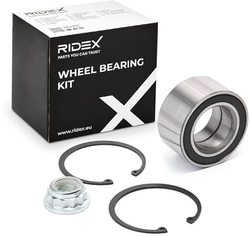 RIDEX 654W0091 Radlagersatz pro 1 Rad Vorne Kompatibel mit VW Transporter T5 Kastenwagen 7HA, 7HH, 7EA, 7EH V03940001AP033 1H0498625 357498625A