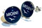 Moin Moin 925 Sterling Silber 10mm Ohrringe Ohrstecker