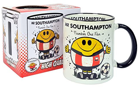 Kapow Gifts Mr Southampton Mug - Football Fan Merchandise Memorabilia Gift Boxed Cup, Ceramic, 250ml