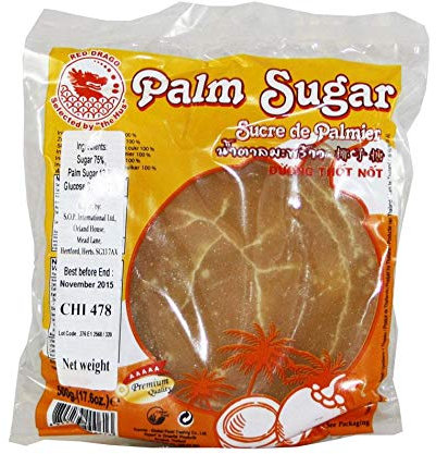 Thai Palm Sugar Cups 500g by Red Drago