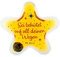 weihnachtlicher Handwärmer für Kinder | Taschenwärmer als kleines (Stern Sei behütet)