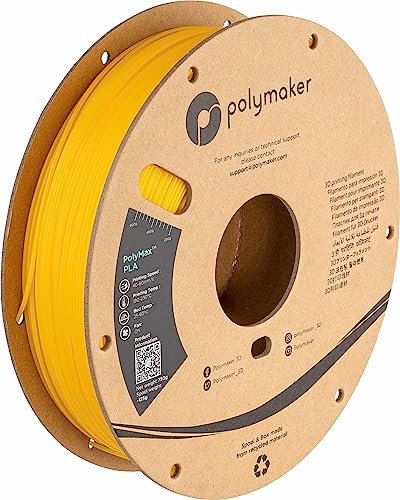 Polymaker PolyMax Tough PLA Gelb - 1.75mm - 750g