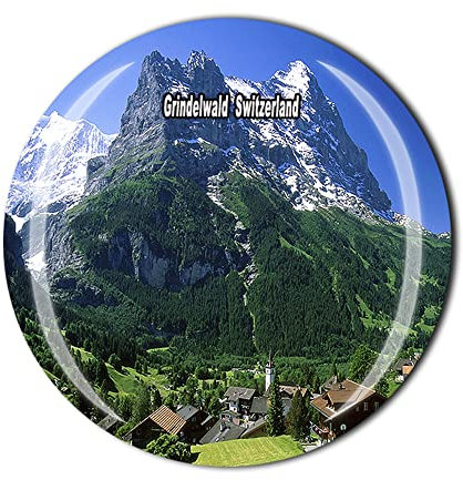 Grindelwald Schweiz Kühlschrankmagnet Kristall Touristen Souvenir Geschenkkollektion Kühlschrank Magnet Aufkleber