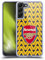 Head Case Designs Offizielle Arsenal FC Blaue Banane Logos Soft Gel Handyhülle Hülle kompatibel mit Samsung Galaxy S22+ 5G