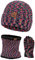 Mutze Schal Set Damen Grau, Wintermütze Schal Touchscreen Handschuhe Set - Unisex Beanie Strickmütze Winterschal Thermo Handschuhe Fleecefutter Warme Knit Hut Loop Schal Rutschfeste Handschuhe für