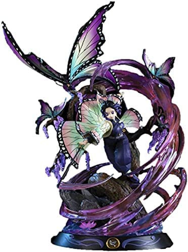 ENFILY Demon Slayer Figur Kochou Shinobu Figur Anspruchsvolle Anime-Figur mit hohem Reduktionsgrad Actionfigur Modell Spielzeug Puppe Geschenk