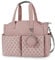 KADUNDI Baby-Wickeltasche Schultergurt und Tragbar Wasserdicht und Große Kapazität für Mütte (Rosa)