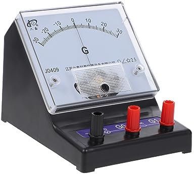 DOITOOL Empfindliches Amperemeter Werkzeug Geräte Für Den Physikunterricht Analoges Strommessgerät Strommessanzeige Mikro-ampere-anzeige Manuelles Voltmeter Handbuch Plastik Netzteil