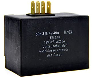 12V Laderegler Blinkgeber ELBA 2x21W - 2,5A Elektronische Ladeanlage 4-polig für Simson S50 S51 S70 S83 SR50 SR80