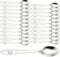 Cucchiaini caffe acciaio inox 24 pezzi 10 cm adatto per casa ristoranti lavastoviglie cucchiaini da caffè cucchiaini caffe piccoli cucchiaino caffe cucchiaini caffe particolari