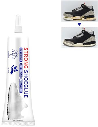 Colla Forte per Scarpe,Colla Scarpe Professionale,Colla per Riparazioni di Scarpe,Colla per Pelle,Adesivo Impermeabile,Colla Per Riparazione di Scarpe Trasparente Per Riparare Scarpe Usurate