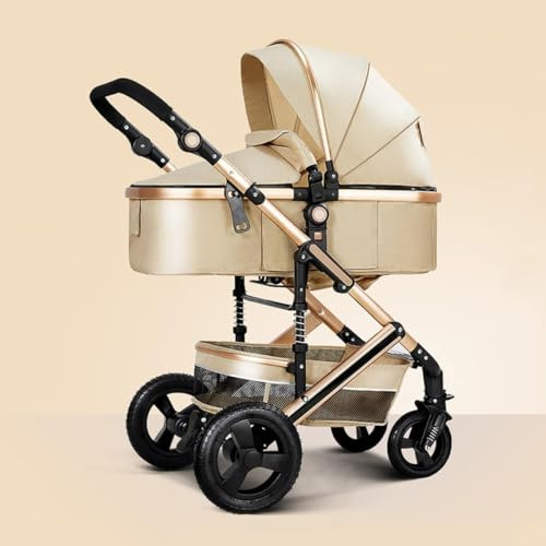 Standardkinderwagen Leichte Kinderwagen, zusammenklappbar, kompakt, für Kleinkinder, verstellbarer Schiebegriff, Kinderwagen, mehrfach verstellbarer Kinderwagen