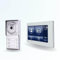 BT Security Portier interphone vidéo Neo 2 Fils - 6 Appartements - 6 écrans tactiles Smart 7 Blanc