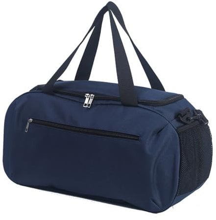 YYKSYDPT Borsa da palestra, Borsone sportivo per Donna Uomo, Borse da viaggio per il fine settimana per il nuoto, lo yoga (Blu Navy)