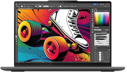 Lenovo Yoga 7 2-in-1 Gen 9 – Ordenador Portátil Convertible Táctil 14 (Intel Core Ultra 5 125U, 16GB RAM, 512GB SSD, Intel Graphics, Windows 11 Home, Wi-Fi 6E), Gris Tormenta, Teclado QWERTY Español