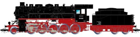 Arnold TT HN9067 DR, Dampflokomotive mit Tender, BR 58.40, 4-Kuppel-Kessel, 2 Spitzensignal, Ep. III Lok – Dampf