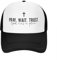 ZGGUOJU Baseballmütze mit Mesh für Atmungsaktivität und Sonnenschutz Classic Pray Wait Trust Trucker Hut für Männer Frauen Verstellbare Unisex Baseballkappe Frühling Snapback Caps Geschenk