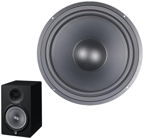 Radiatore passivo - Radiatore passivo con woofer da 3-12 pollici | Membrana vibrante del woofer, radiatore per altoparlante passivo progettato per altoparlanti subwoofer audio domestici e mobili