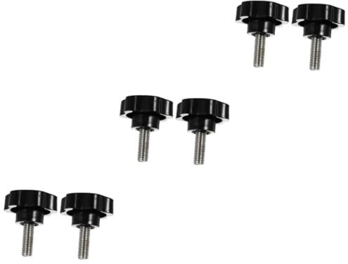 ULTECHNOVO 6pcs Clamping Screw Knobs for Garden Swing Canopy Frame Swing Replacement Screw Patio Fixing Handle Clamping Knobs for Outdoor Use
