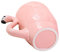 Cabilock Tasse Céramique Flamant Rose Avec Poignée Mug Pour Café Thé Jus Et Eau Bureau