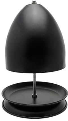 Calentador de vela, vela de té de doble pared con radiador de cerámica, vela de té, estufa de calor, radiador de metal para calefacción de invierno, CA