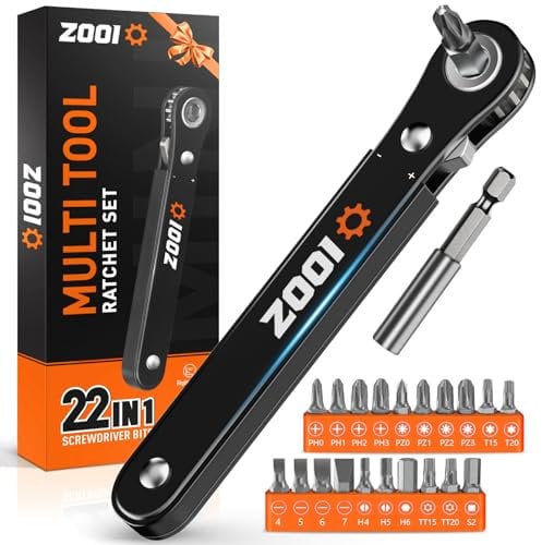 ZOOI Gifts for Men, Mens Gifts for Dad Gifts, Dad Birthday Gifts for Men, Multi Tool 22 in 1 Precision Screwdriver Set, Presents Tools Gadgets forMen, Anniversary for Him