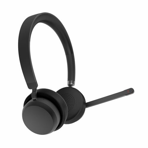 Lenovo 4XD1Q30302 Computer on Ear Kit oreillette Bluetooth® Stereo Noir Microphone-suppresseur de Bruit H