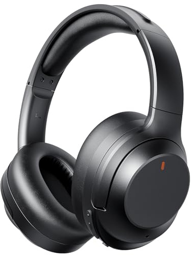 Upgraded Noise-Cancelling-Kopfhörer mit Bluetooth 5.4, Aktive Rauschunterdrückung (ANC) & ENC Mikrofon, Hi-Fi Stereo mit Tiefen Bässen, 30 Std. Spielzeit, Leichtes Design für Reisen/Büro/Zuhause