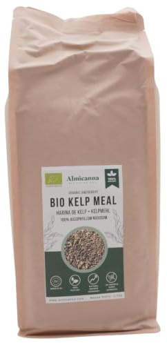 ALMICANNA: Organic Kelp Meal 2,5kg - Bio Kelpmehl für Cannabis Pflanzen - Für KompostTee und als Amendment im Living Soil