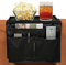 JINTN Armchair/Sofa with Storage, Sofa with TV Remote Control, Sofa with Storage Tray, Pockets and Tray for Glasses and More