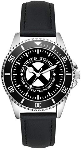 KIESENBERG Geschenk für Xavier´s School Wolverine Comic Deadpool Fans Uhr L-1244