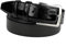 MYB Cintura uomo classica in vernice in Vera Pelle - Made In Italy - 35 mm - diversi colori e taglie disponibili (95-110 cm, Nero)