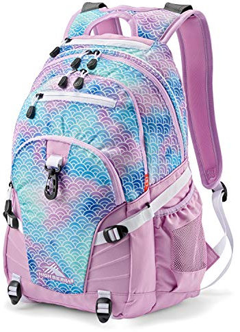 High Sierra Unisex's Loop Backpack, Rainbow Scales, One Size
