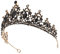 FRCOLOR Barockkrone Tiara Vintage Hochzeit Krone Hochzeit Haarschmuck Prom Haarschmuck für Cosplay Haarbedarf