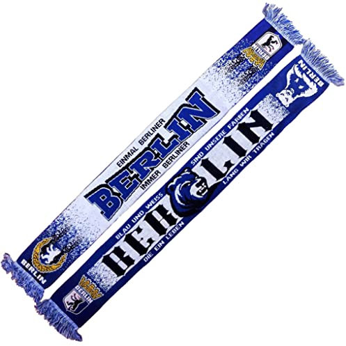 Generisch Berlin Schal (EINMAL Immer) Berlin Fanschal Fussballschal