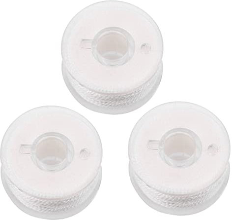 Alomejor 3 Stück Angelschnur Wasserlösliches PVA White Bait Schnur Trichtersystem 20m Angelschnur Klebeband Werkzeugzubehör