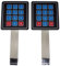 SagaSave Teclado de membrana de matriz de matriz 3x4, teclado profesional de interruptor de módulo de 12 teclas - 2 piezas